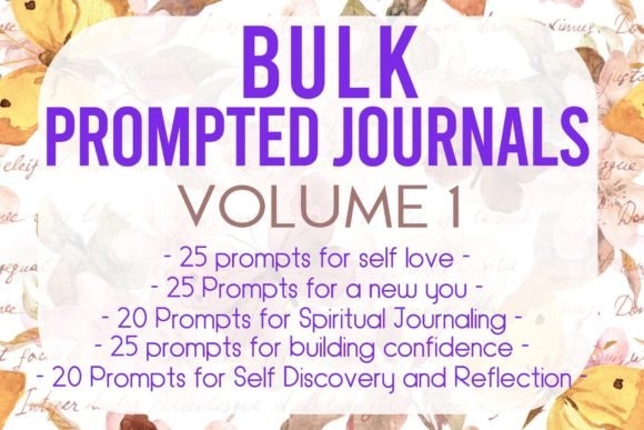 Download Bulk Prompted Journals Volume 1 (5 Pcs) - Journal Collection