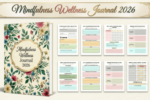 Download Mindfulness Wellness Journal 2026 - Journal Collection