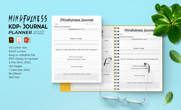 Download Mindfulness Journal | KDP Interior - Journal Collection