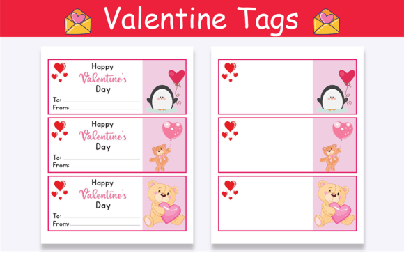 Download Printable Cute Valentine's Day Gift Tags - Premium Resources