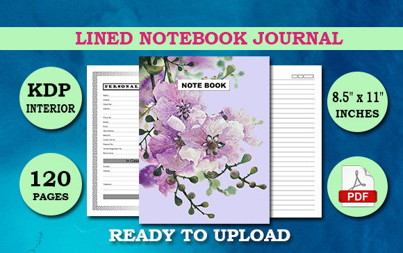 Download LINED NOTEBOOK JOURNAL - Journal Collection