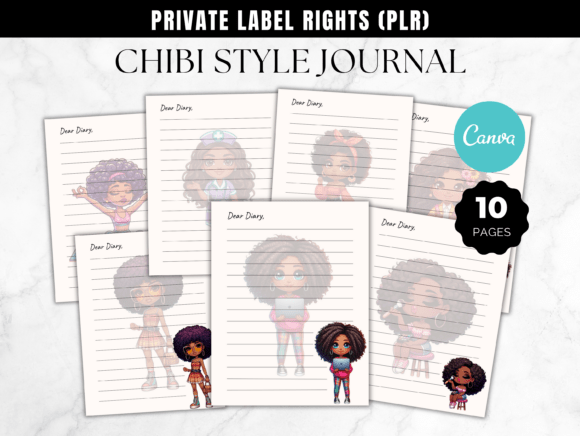 Download Chibi Style Dear Diary Journal - Journal Collection